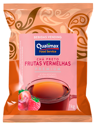 Chá Preto Frutas Vermelhas Qualimax